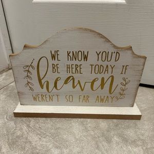 Wedding Remembrance Sign